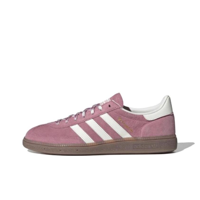 Adidas Originals Handball Spezial Leder Bequeme Vielseitige Low-Top Sneaker Unisex Sneaker Rosa KJ6304 40
