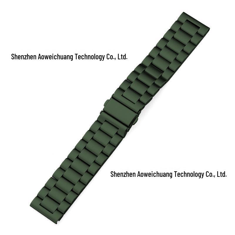 Universelles Metall-Edelstahl-Uhrenarmband für Apple, Samsung, Huawei Apple 1-9: 38/40/41mm, S10: 42mm gray