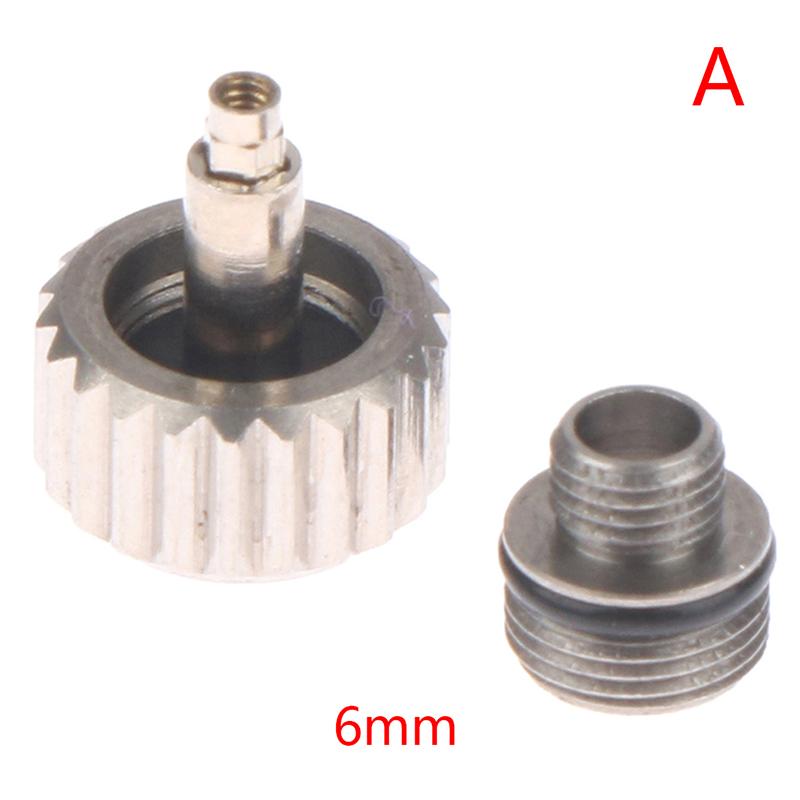 5,3/6/7MM Für Rolex Uhrenkronen Wasserdichte Ersatzkronen Verschiedene Reparaturwerkzeuge Hochwertige Uhrenkronen 7mm gray