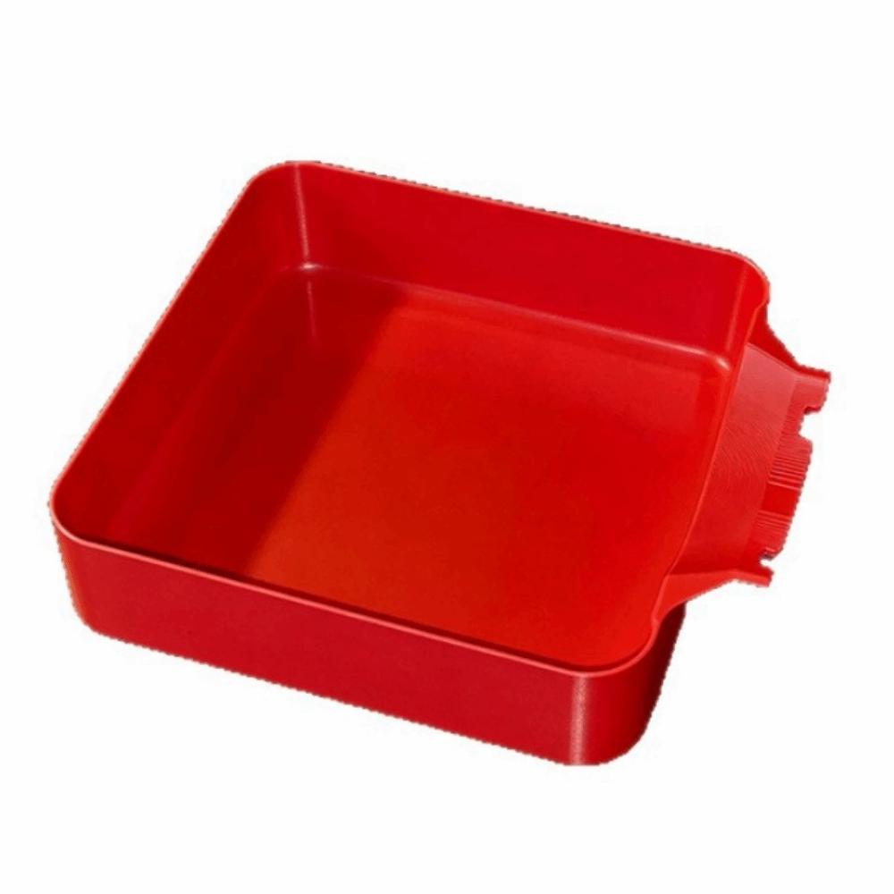 Restwasserablauf Waschmaschine Ablaufschale Waschmaschine Ablaufwanne Trommelwaschmaschine rot