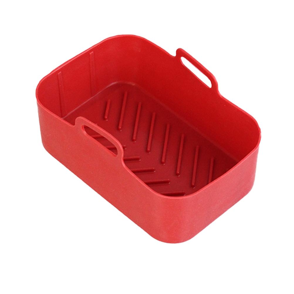 Air Fryer Silikontopf Lebensmittelqualität Silikon Doppelkorb Air Fryer Einlagen Küchenzubehör Code