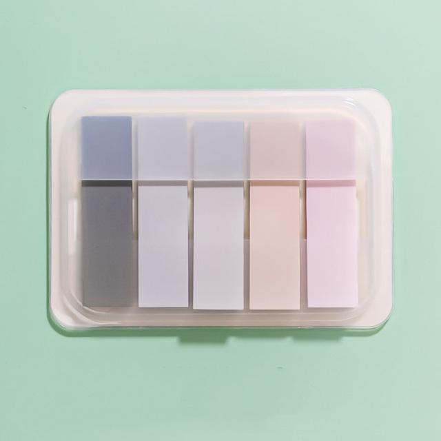 100 Blatt Haftnotizen in Macaron-Farbe, Paster-Aufkleber, Index-Flaggen, wichtige Punkte, Etikett, Lesezeichen, Schule, Bürobedarf, Schreibwaren