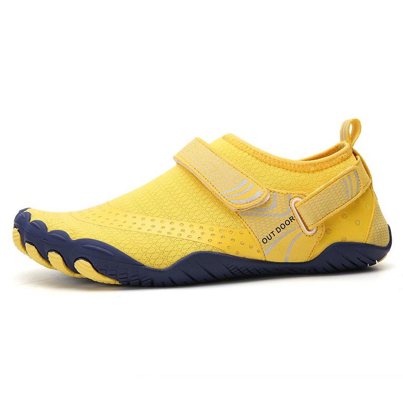 Männer/Frauen Outdoor Upstream River Waten Strand Tauchen Schuhe Schwimmen Schuhe Fitness Reiten Bergsteigen Turnschuhe 47 gelb
