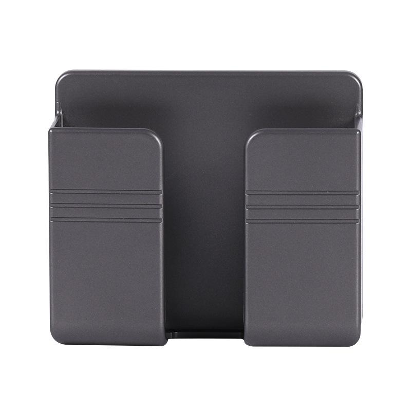 Stanzfreie Halterung Fernbedienung Handy-Aufladung Wandbox Wand-Aufbewahrungsbox Handy-Aufbewahrungsregal without hooks