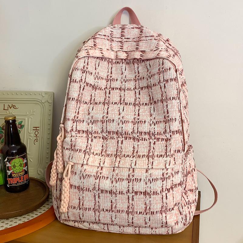 Kinder Schultaschen Grundschule Mädchen Junior High School Rucksack Mittelschule Cord College Rucksack Rucksack