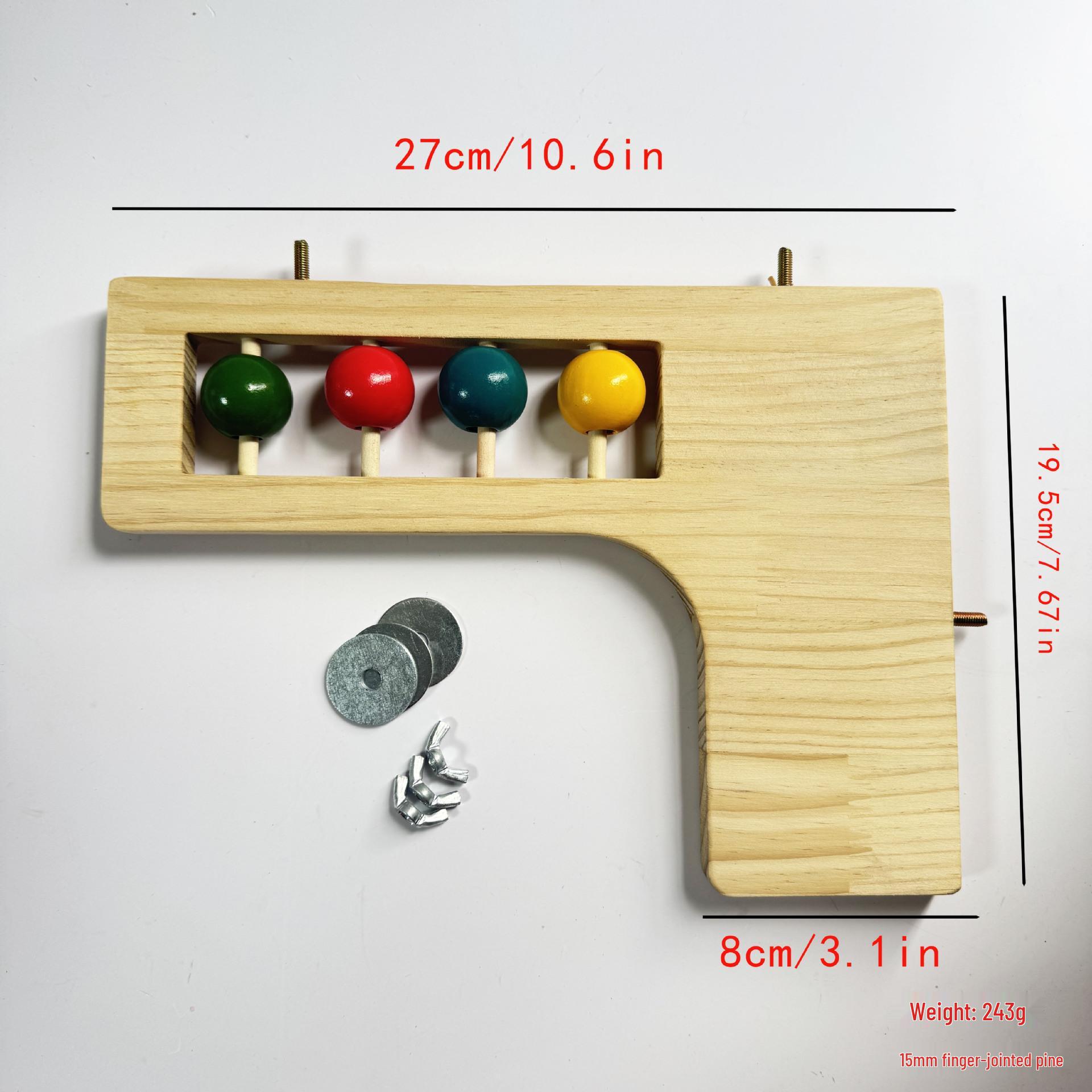 Neuer L-förmiger Vogelkäfig-Sitzast aus Holz: Interaktives Kletter- und Schreddertoy für Wellensittiche