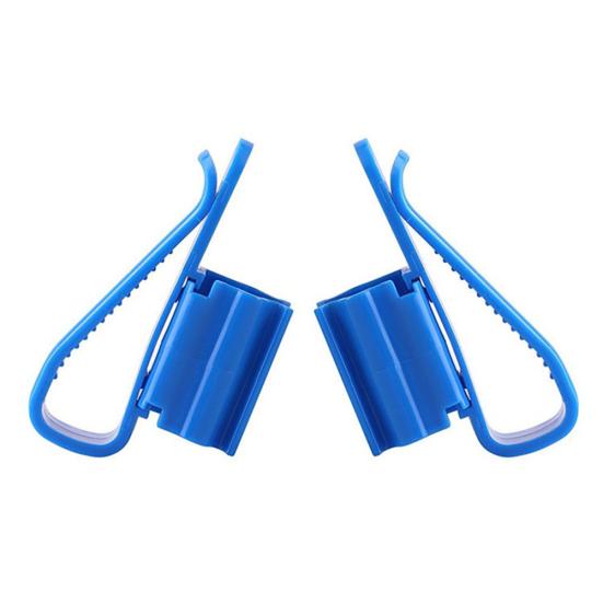 2 Stücke Hause Brauen Bier Eimer Rohr Clip Fisch Aquarium Wasserfilter Rohr Schlauch Halter Verkauf Waren blau