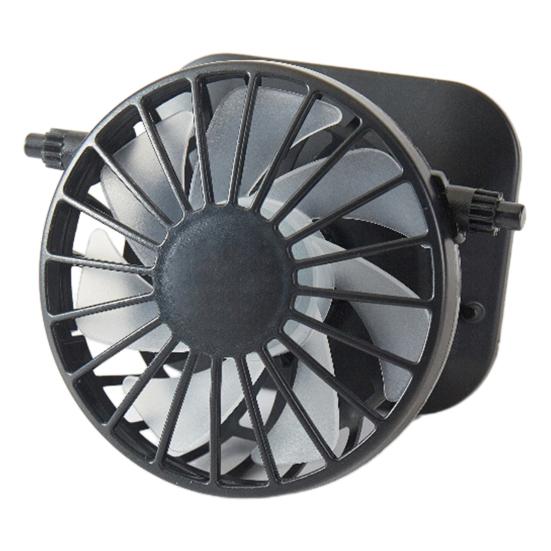 Kühlventilator Hut-Clip-on Luftkühler Ventilator Starker Luftstrom Geräuscharm Mini-Größe Wiederaufladbar Outdoor Hut mit breiter Krempe Solarventilator 1pc