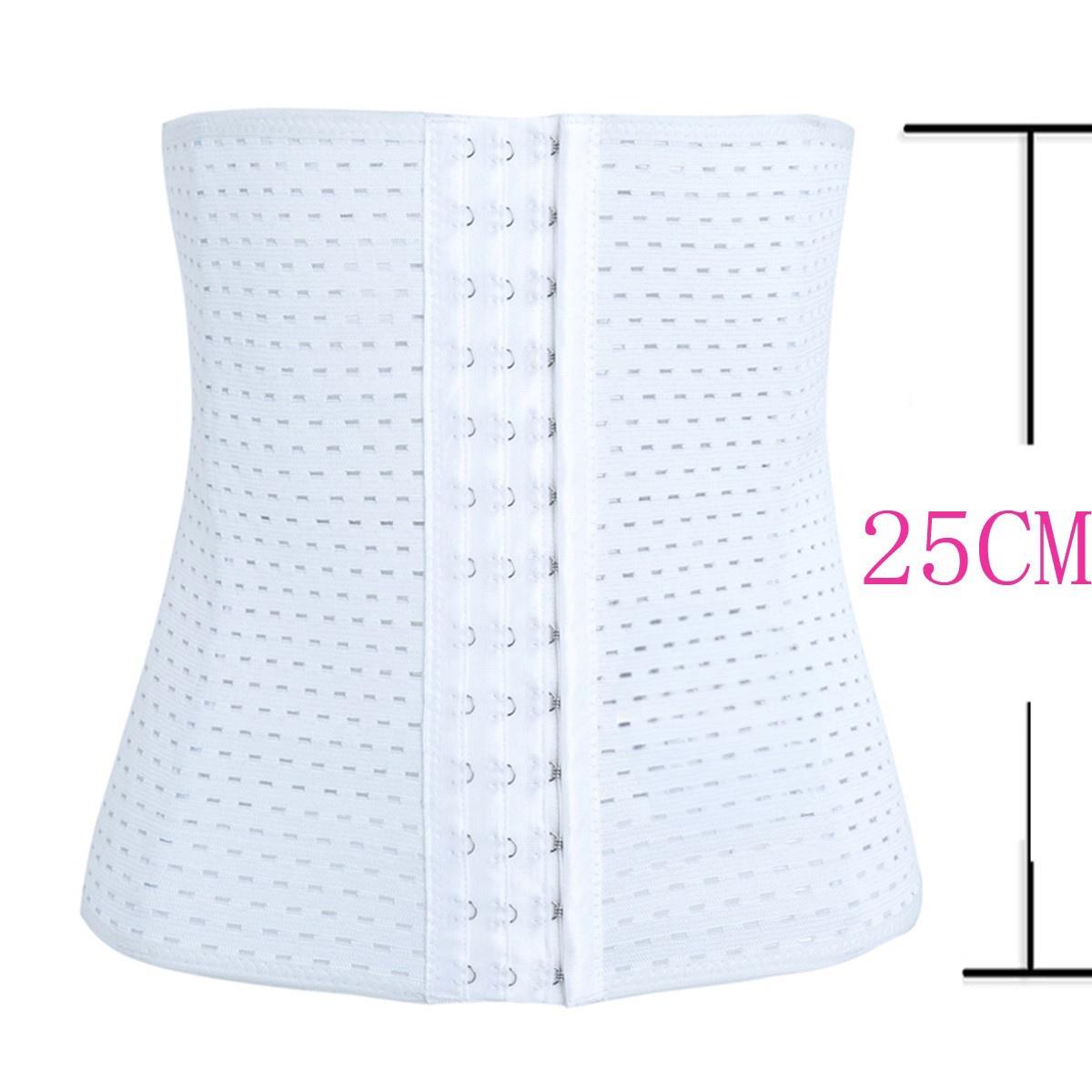 Frauen Casual Korsett Abnehmen Taille Ausbildung Shaper Körper Shapewear Gürtel Unterbrust Body Shaper Korsett 4XL weiß