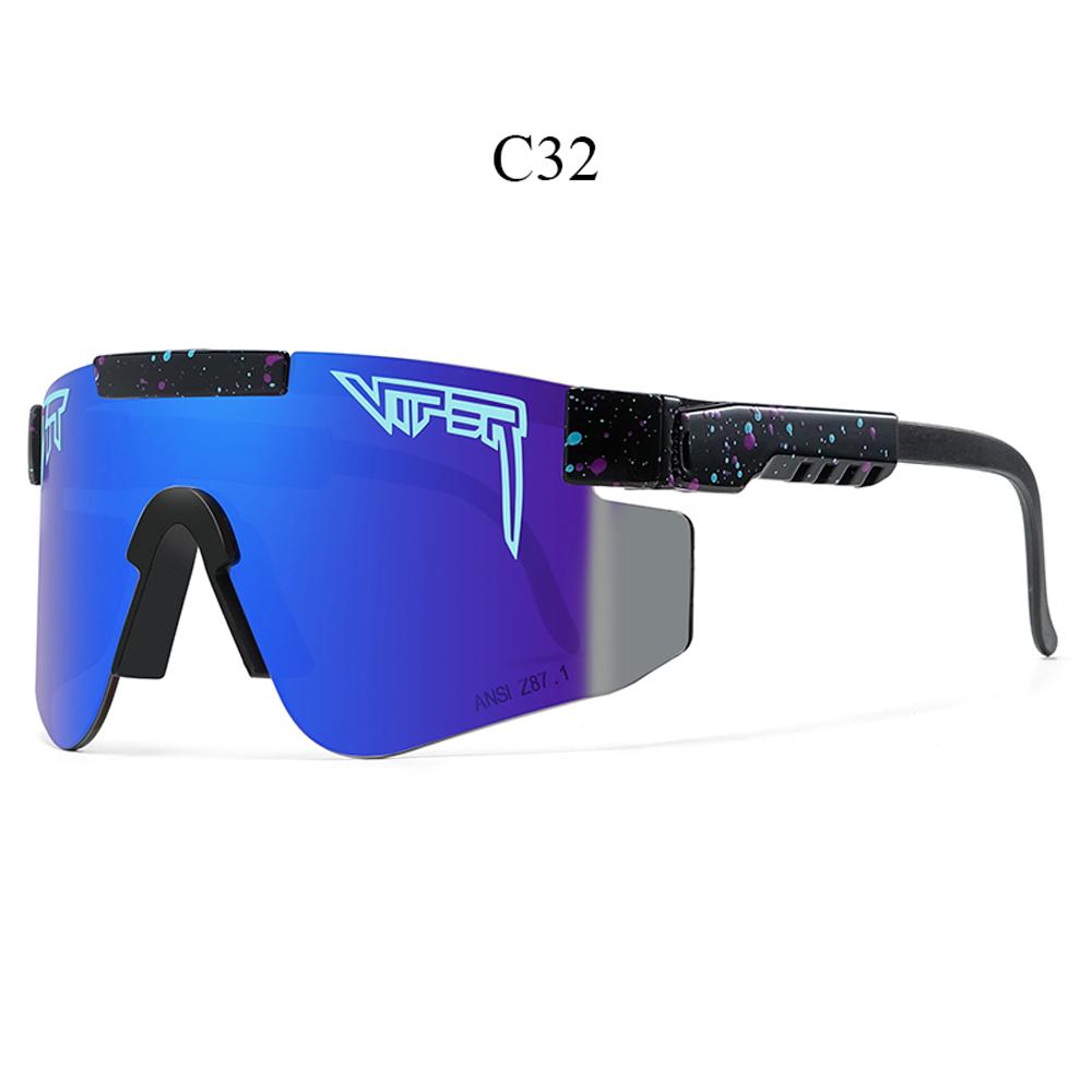 Erwachsene UV400 Radbrille Pit Viper Sonnenbrille Herren Damen Outdoor Baseball Brille Sportbrille Mtb Sonnenbrille
