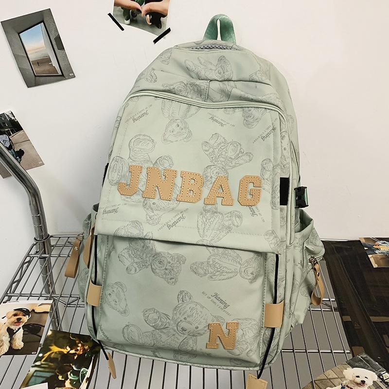 Schultaschen für Kinder Grundschüler Mädchen Unterstufenschüler Jungen Buchstaben Rucksäcke