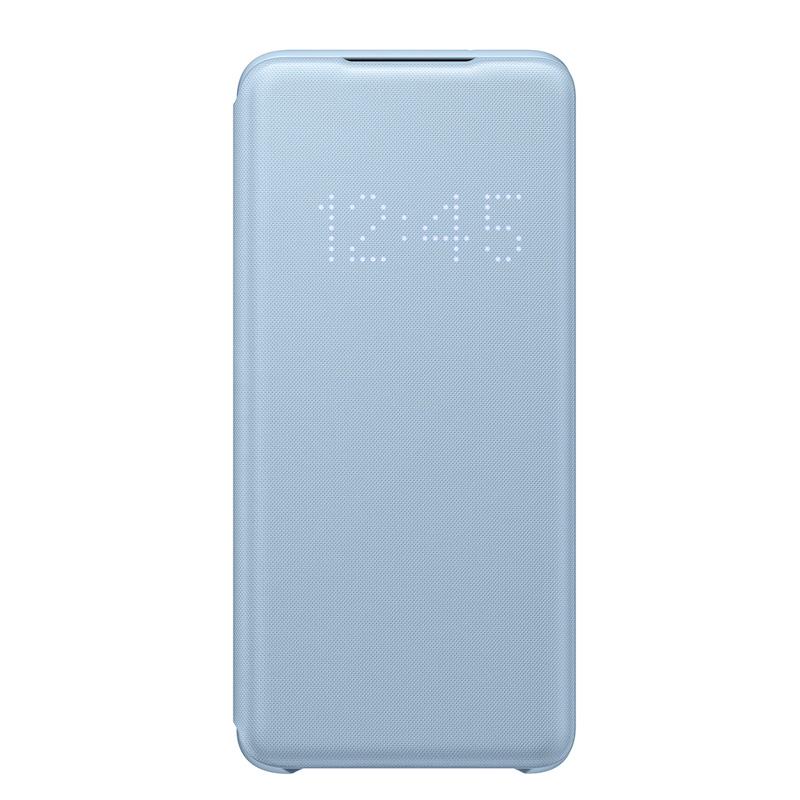 Original LED Smart View Flip Handyhülle für Samsung Galaxy S20 S20+ S20 Ultra 5G LED Wallet Cover For Galaxy S20 Plus blau
