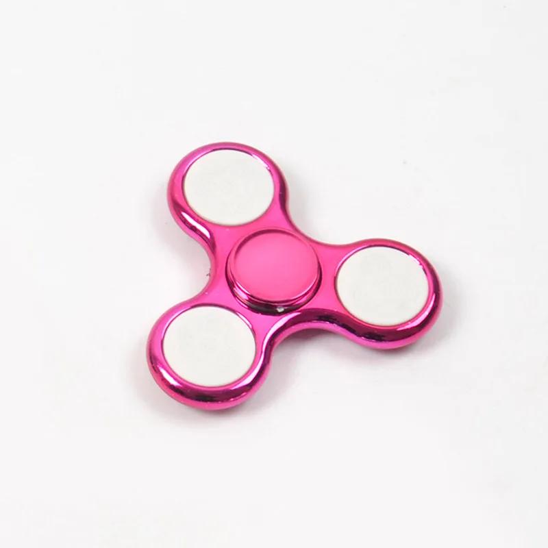 Leuchtender LED Fidget Spinner Hand Kreisel Finger Stressabbau Spielzeug für Kinder Kinder Leuchtet im Dunkeln Licht EDC Figet Spiner