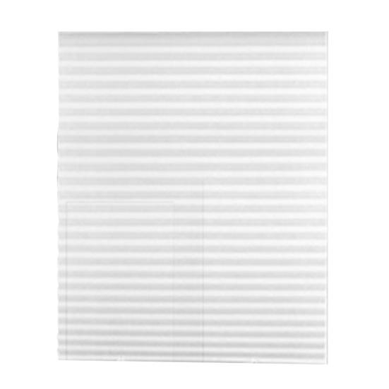 Selbstklebender Plissee-Vorhang, halbverdunkelnd, für Fenster, Jalousien, Sichtschutz, Lichtregulierung, Vorhang für Balkon, Schlafzimmer, Wohnzimmer, Wohnmobil 60x180cm weiß