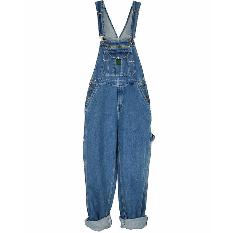 Heißer Herren-Jeans-Overall, Overall, große Größe, blaue Jeans, Herren-Arbeitskleidung in Übergröße, weitere Größen 30–48, 50 30 hellblaue