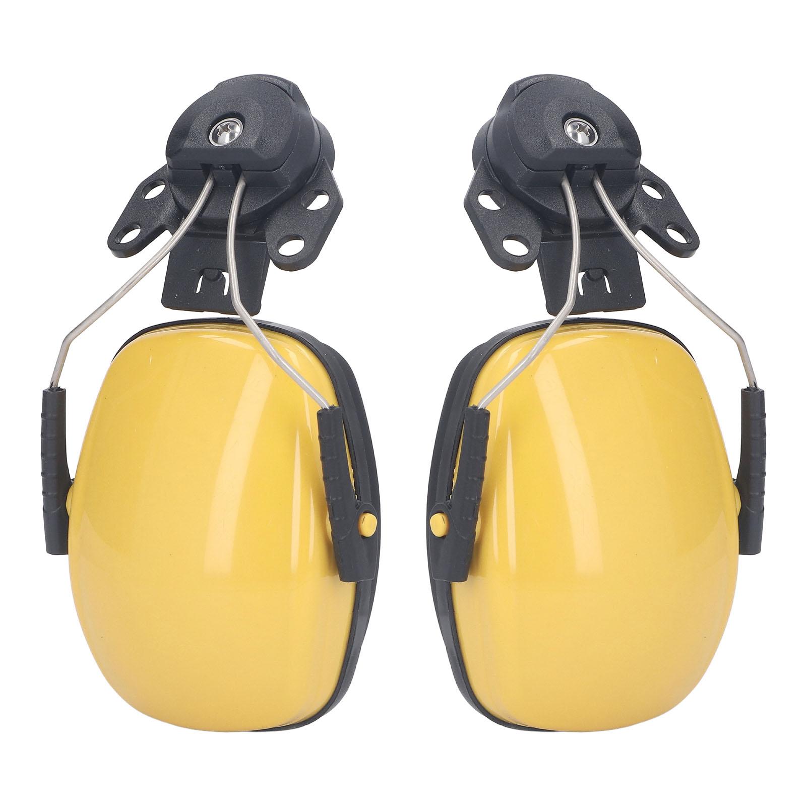 1 paar Sicherheit Helm Ohr Muff Noise Reduktion Helm Harte Hut Gehörschutz Ohrenschützer für