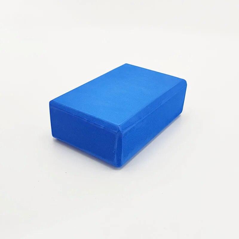 EVA Block Gym Schaum Ziegel Training Übung Fitness Anzug Yoga Werkzeug Stärkung Kissen Kissen Stretch Körper Form Yoga Block blau