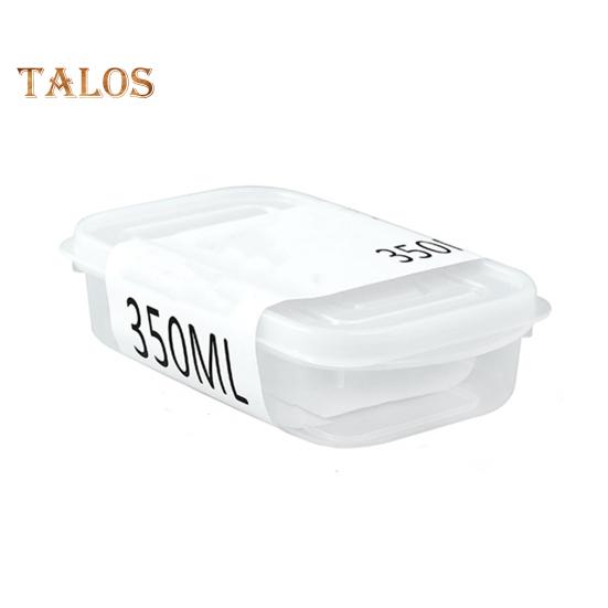 Lebensmittel-Aufbewahrungsbox, temperaturbeständig, frisch haltend, rutschfest, ausgezeichneter Kühlschrank, Lebensmittel-Aufbewahrungsbehälter für den täglichen Gebrauch 350ml reinfarbig