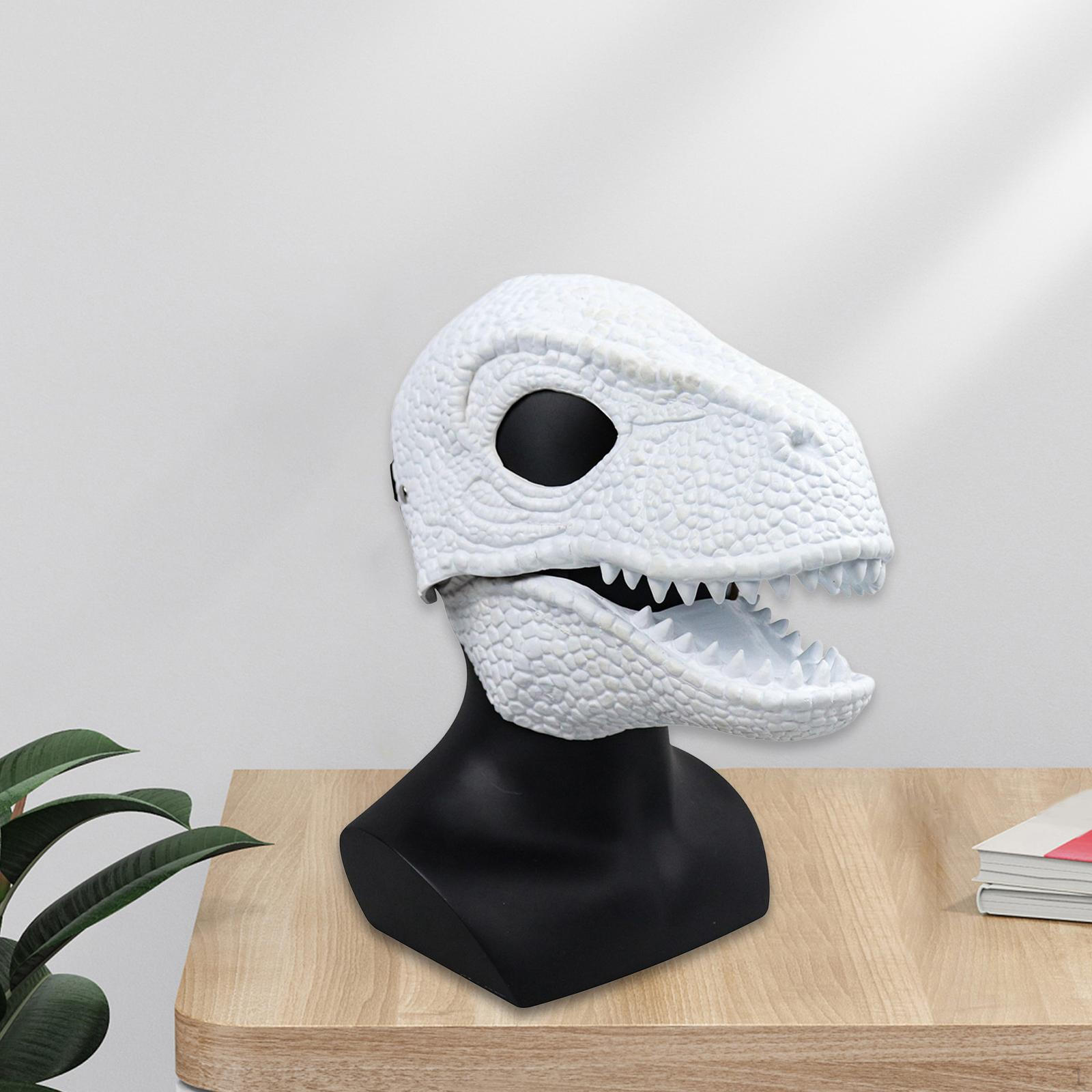 Dinosaurier-Maske, Kopfbedeckung, Cosplay, Halloween-Kostüme, niedlicher Tierkopf, lustiger Latex für Fantasie