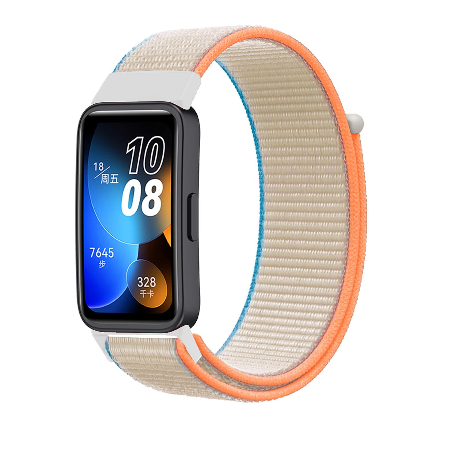 Armband für Huawei Band 8 9 7 Band Zubehör Nylon Loop Smart Watch Ersatz Gürtel Armband Sportarmband Band 7 Armband Huawei Band 8