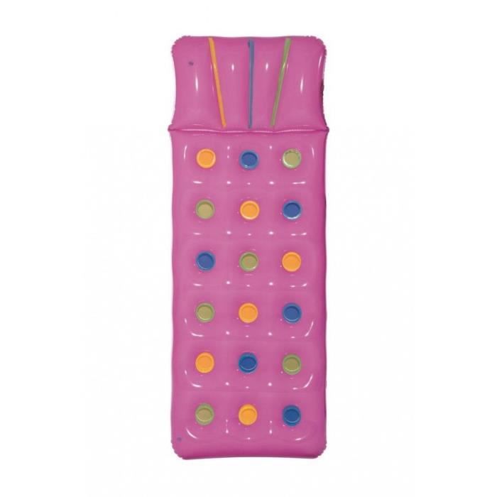 Luftmatratze - Fashion Lounge - 188 x 71 cm - Zufällige Farbe Mehrfarbig