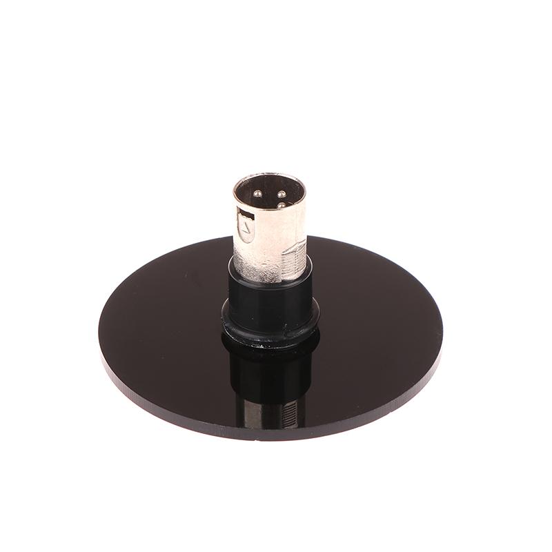 DIY-Zubehör, 8 cm, schwarzer Saugnapfadapter mit 3XLR-Anschluss für Liebesmaschinen, für Halterung für Teleskop-Linearantrieb onesize