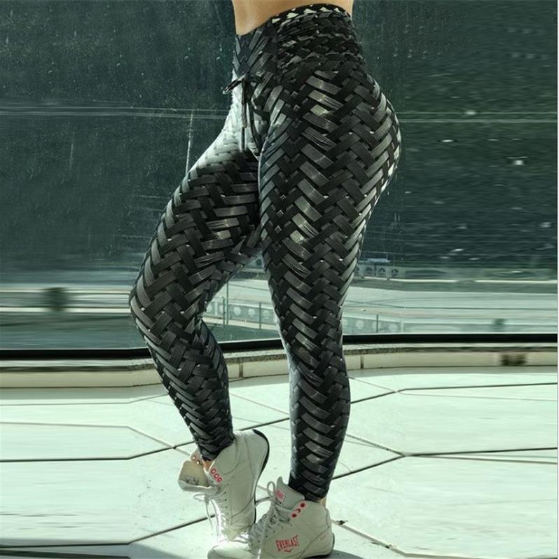 Mode Sexy Basis Sport Metall Reifen Abnehmen Yoga Hosen Sport Hosen Fitness Hosen M schwarz
