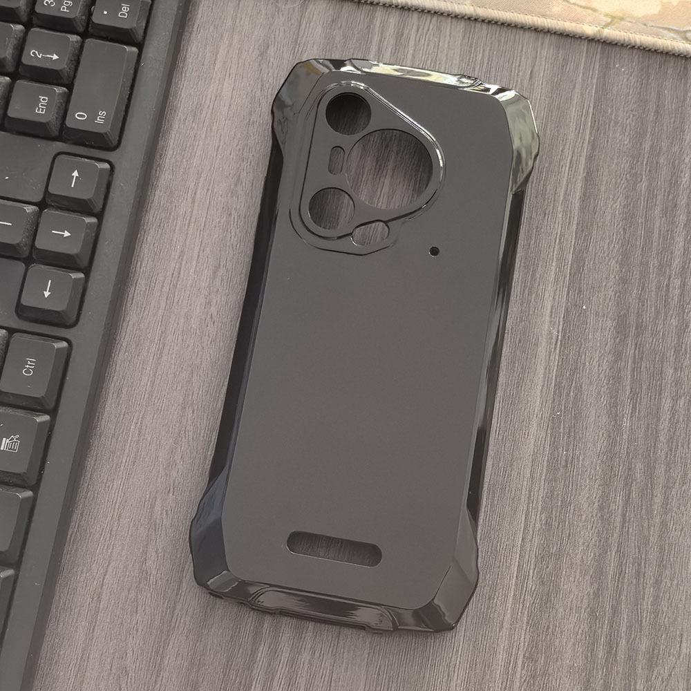 Für Blackview BL7000 Hülle Weiche TPU Sturzschutz Handyhülle Black