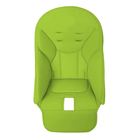 Ersatzkissen für Baby-Hochstuhl, Kunstleder, Stuhlbezug für Restaurant und Esszimmer, rutschfester Sitzbezug für Hochstuhl für Kleinkinder grün