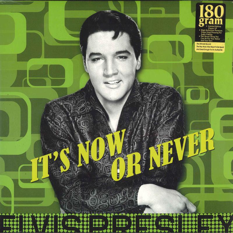 LP Schallplatte ELVIS PRESLEY - It's Now Or Never ELV310 DOM Disques 2017 Europa Rock
