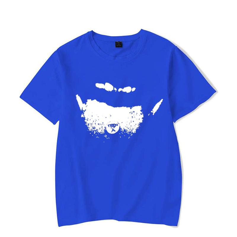 Ken Carson Actual Hate Teen X T-Shirt Unisex Herren Damen Opium Merch Mode Übergröße Top Kurzarm Buchstabenprint T-Shirt M