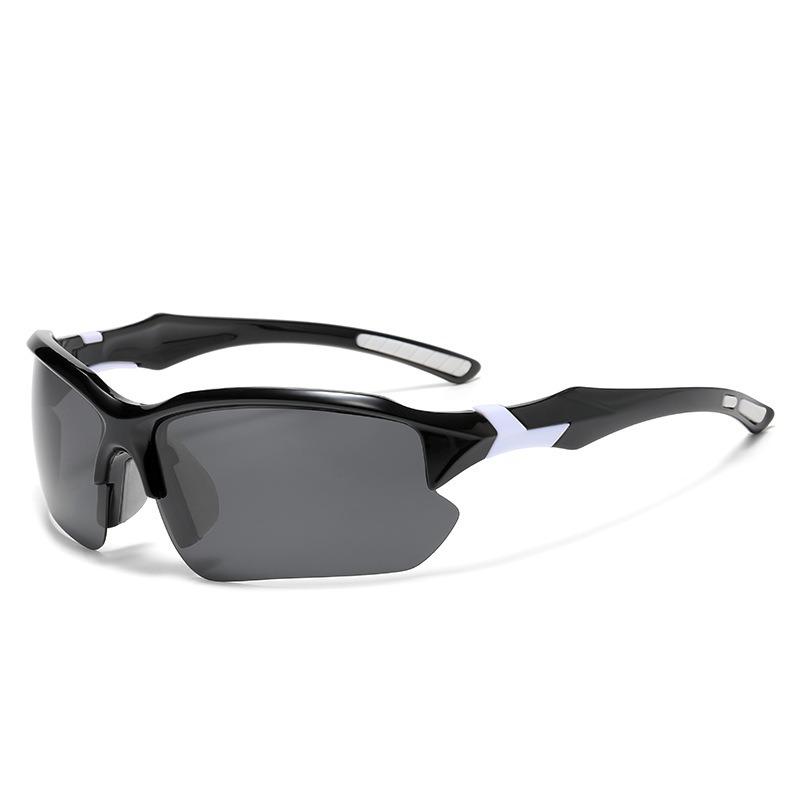 Europäische und Amerikanische Angel-Sonnenbrillen Outdoor-Sport Optische Brillen Leichte Radsport-Einteilige Sonnenbrillen