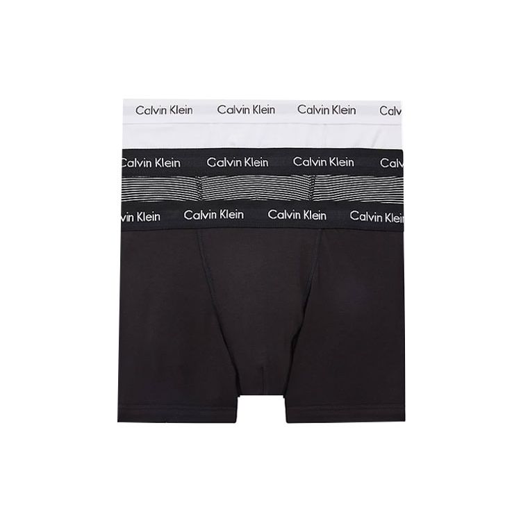 Calvin Klein Mid-Rise Logo Boxer Briefs 3er-Pack Herren Unterwäsche Mehrfarbig U2662G-IOT L