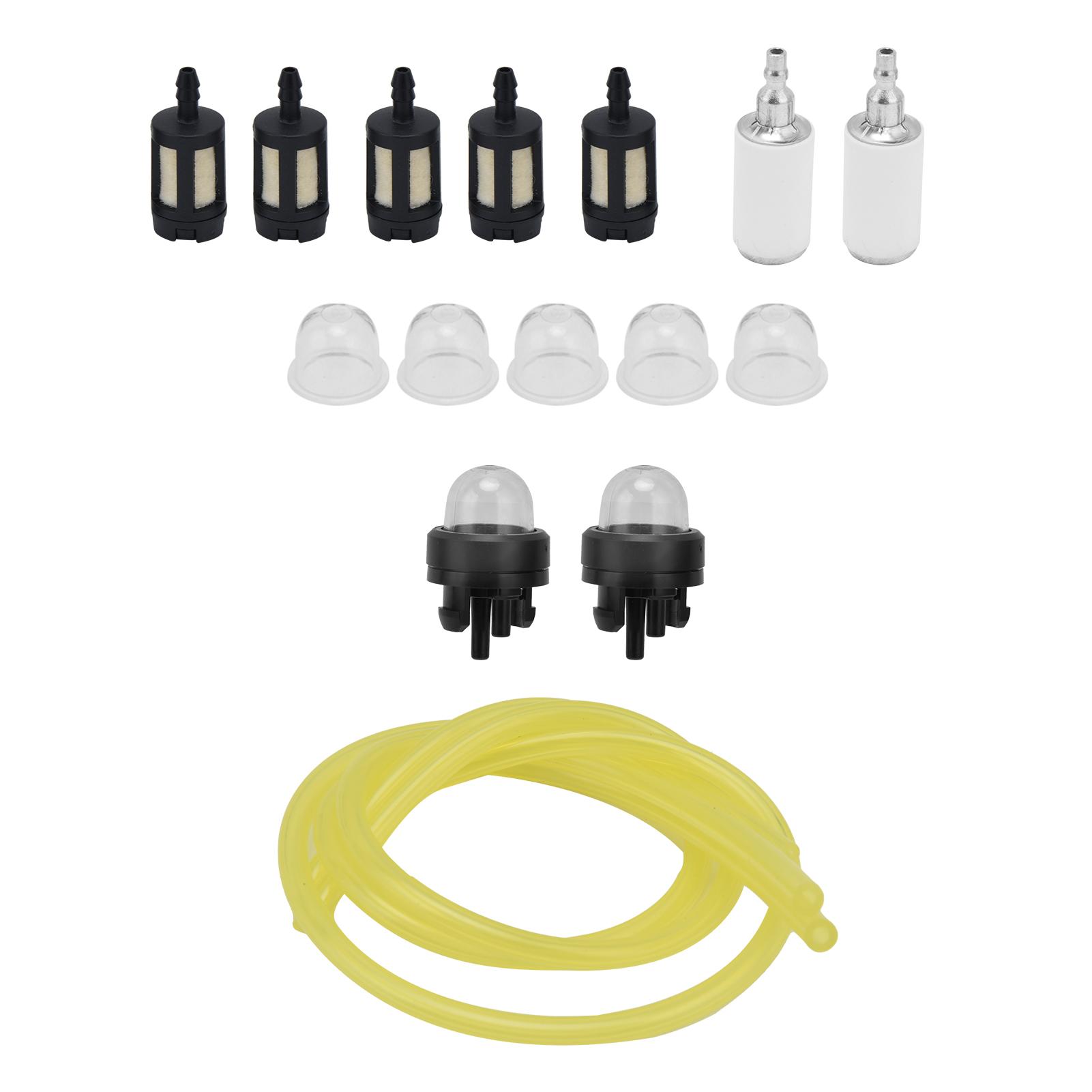 Kraftstofffilter Schlauch Primerbirne Kit Ersatz für Zama/STIHL/Poulan/Craftsman/Husqvarna