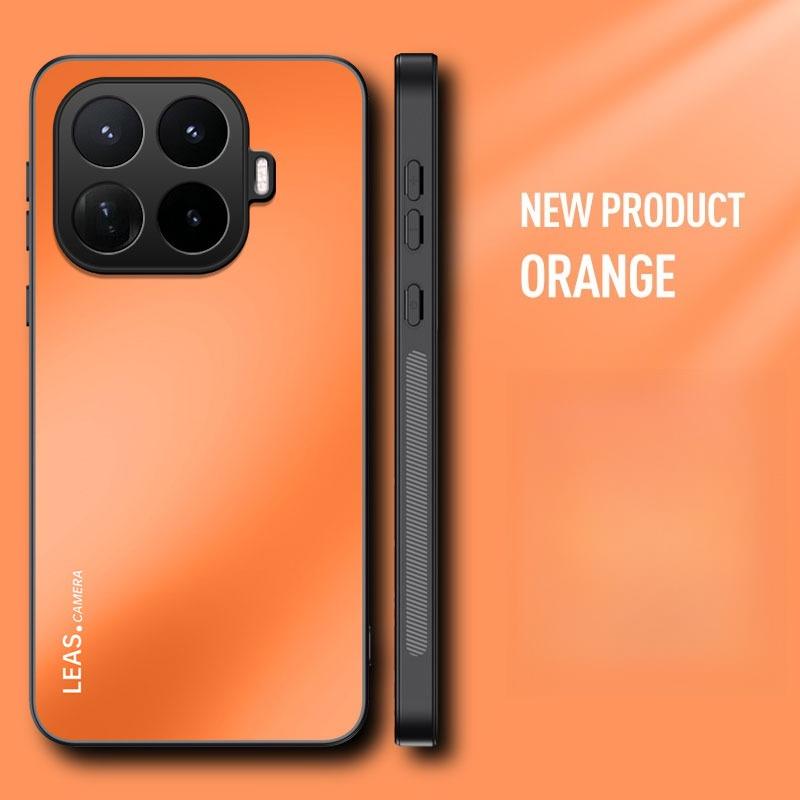 Für Xiaomi 17T/17T Pro/15T/15T Pro Hülle Business Farbverlauf Ständer Kratzfest Stoßfest Abdeckung Für Xiaomi 17 T Pro Funda Xiaomi 17T Pro orange