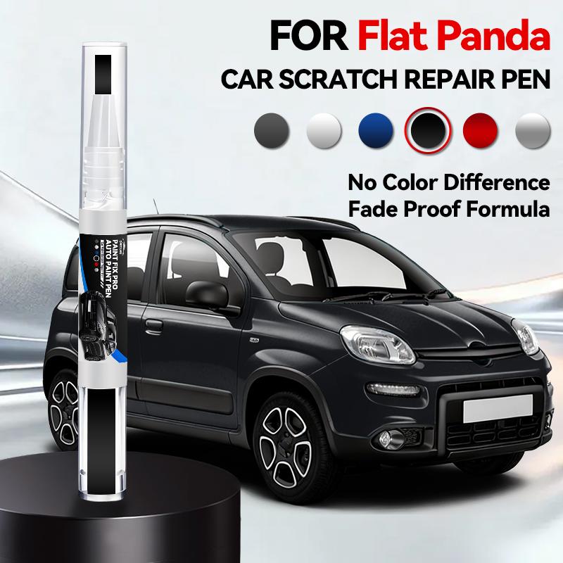 Für FIAT PANDA 1980-2025 141 169 312 L0 Lackreparaturstift Ausbesserungsstift Kratzerentferner DIY Autozubehör Schwarz Weiß Blau Grün schwarz
