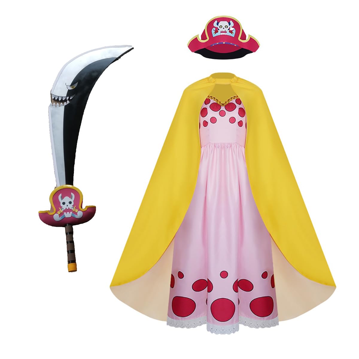 Charlotte Linlin Cosplay Cosplay Big One Piece Kulturelle Schule Weihnachten [WHJYCOS] Kostüm, Requisiten, Waffen, Mama, Kostüm, Cosplay, Festival, Festival,