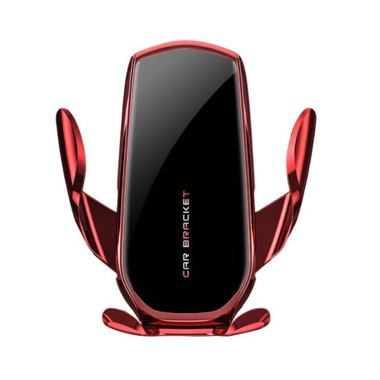 Auto Telefon Halter Schwerkraft Luft Klemm Einstellbare Halter Auto Telefon Induktion Halterung Ständer Vent Clip Mobile rot