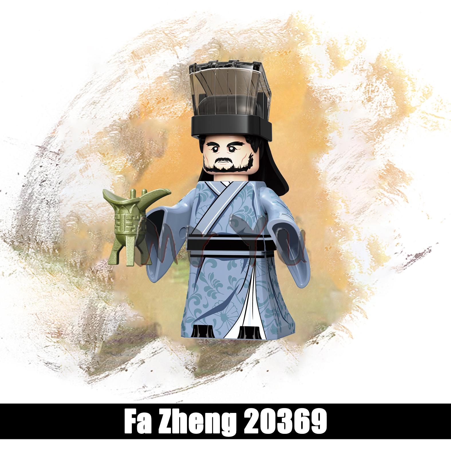 Kingdoms Chinesischer Held Minifigur Antike Militärgeneräle Deng Ai Modelle Kinderspielzeug Bausteine Geschenk Jungen Mädchen