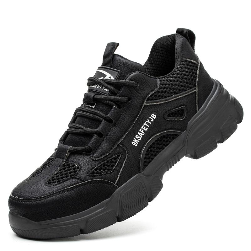 Sicherheitsschuhe für Herren, durchtrittsicher, leichte Herrenschuhe, Sicherheitsstiefel, Arbeitsschuhe, Herrenschuhe, unzerstörbare Arbeitsschuhe 40