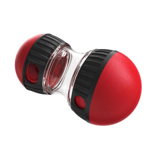 Hunde-Puzzle-Spielzeug, Tierfutter-Spender, Puzzle-Ball, Spielzeug, interaktives Hundeleckerli rot