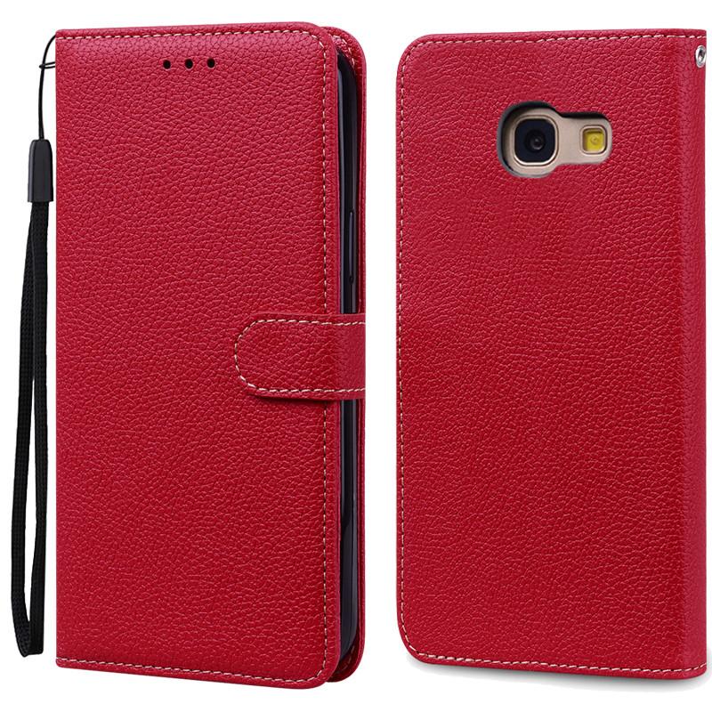 Hülle für Samsung Galaxy A5 2016 Hülle Samsung A5 2017 Handyhülle für Samsung A5 A 5 510 520 A510F A520F Cover Coque Fundas Shell A5 2017 A520 A520F dunkelrote