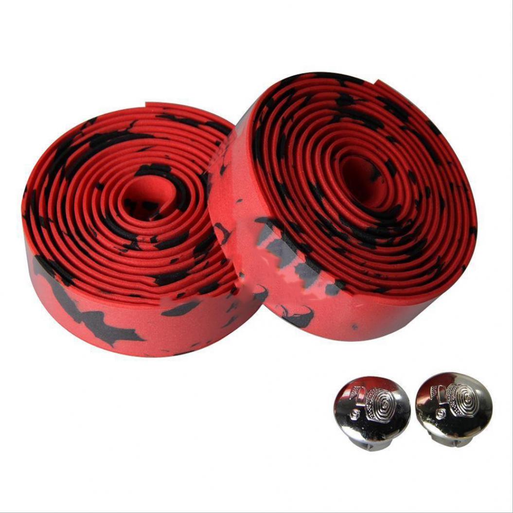 2 Stücke Radfahren Rennrad Fahrrad Lenker Grip Wrap Anti-rutsch-band mit Bar Plug