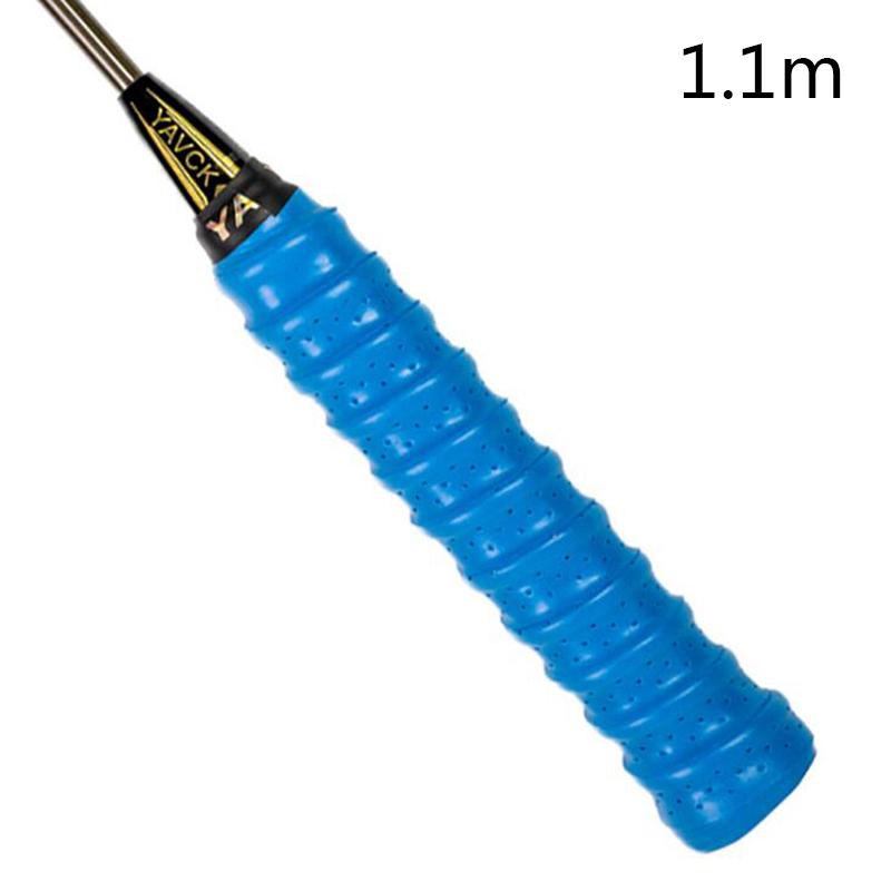 1Pc Tennis Griffbänder Band Badminton Schläger Griffe Schweiß Band Anti-Slip Sport Angelruten Über Grip Schweiß Band blau