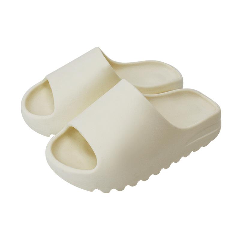 Sommer Hausschuhe Männer Frauen Indoor Eva Hohe Weiche Unterseite Sandalen Offene spitze Trend Rutschen Leichte Strand Schuhe Hausschuhe Hause größe 35-47 40-41 weiß