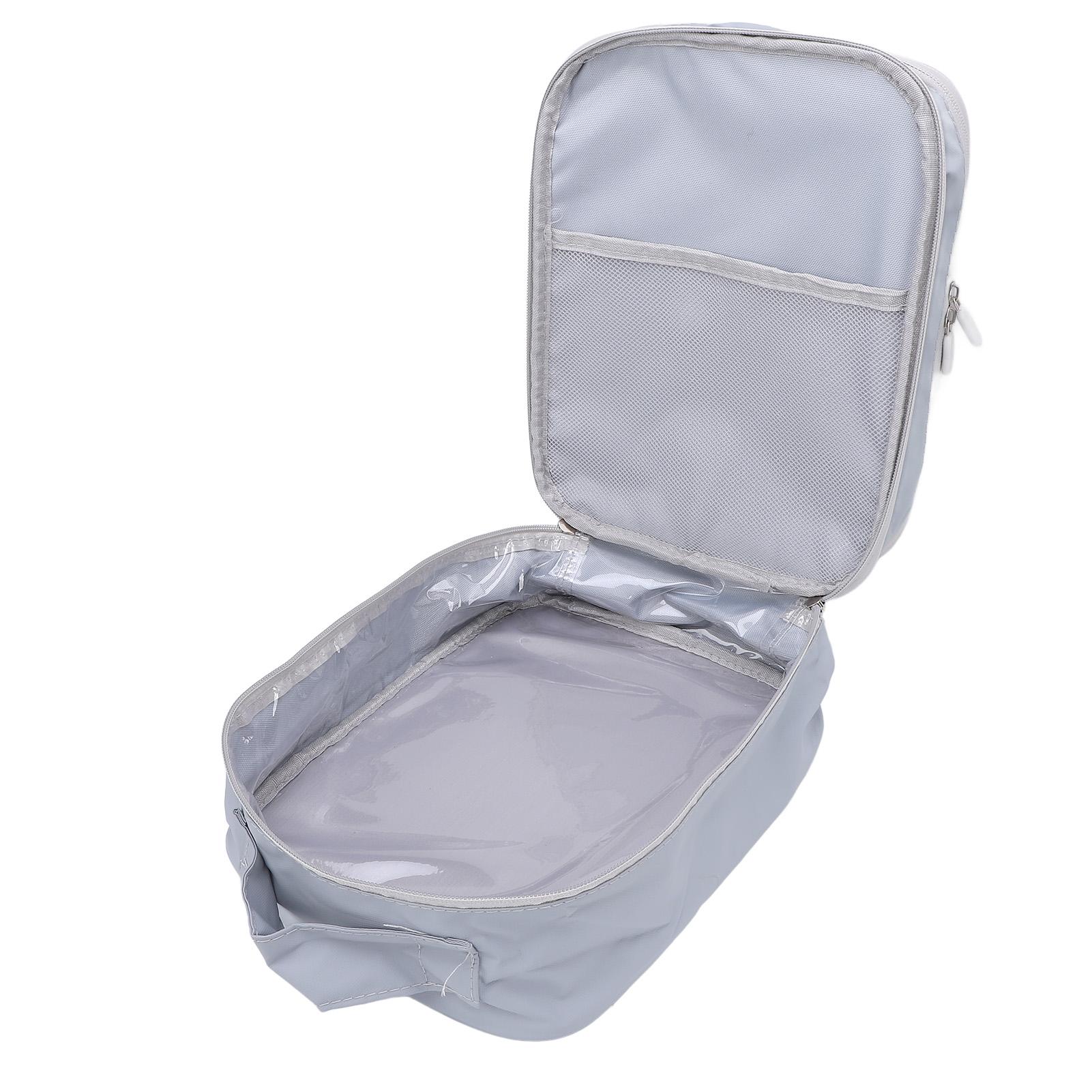 Reiseschuhbeutel 3 Lagen Fassungsvermögen für 3 Paar Schuhe Reisekoffer Schuh-Organizer-Tasche Staubabweisend