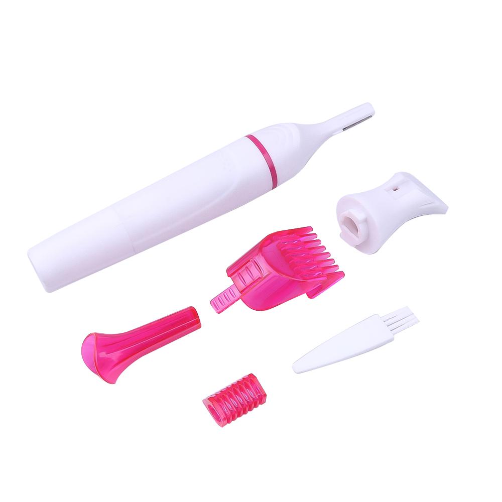 5 In 1 Frauen Haar Entfernung Rasierer Weibliche Elektrische Rasieren Maschine Mini Trimmer Razor Bikini für Augenbraue Unterarm Clipper Epilierer