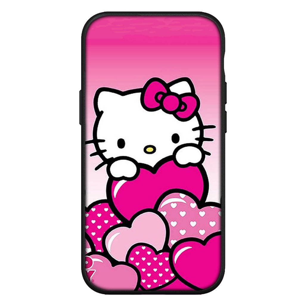 für iPhone 16 15 Xiaomi Redmi Note 13 12 11 Pro Max X 9 14 XR Samsung Galaxy A16 S24 S23 Plus 14C A06 S20 FE Huawei OPPO Hello Kitty Luxus-Telefonhülle for Samsung Galaxy S10 Plus rehbraun
