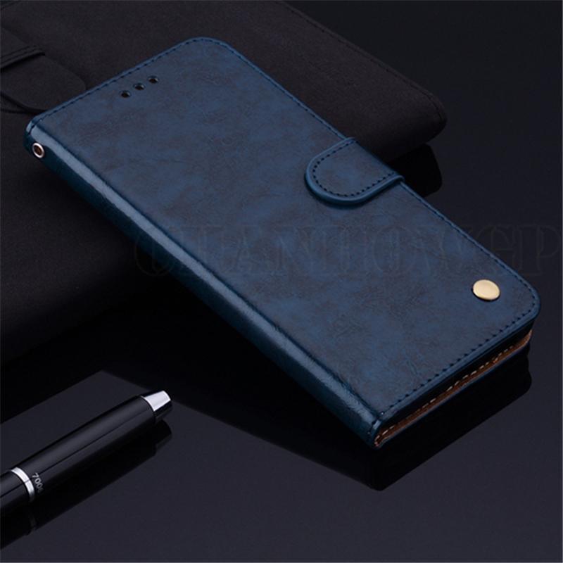 Ledertasche Für Huawei Honor 8X JSN-L21 JSN-L42 Flip Brieftasche Fällen Für HUAWEI honor8x Abdeckung Fundas blau