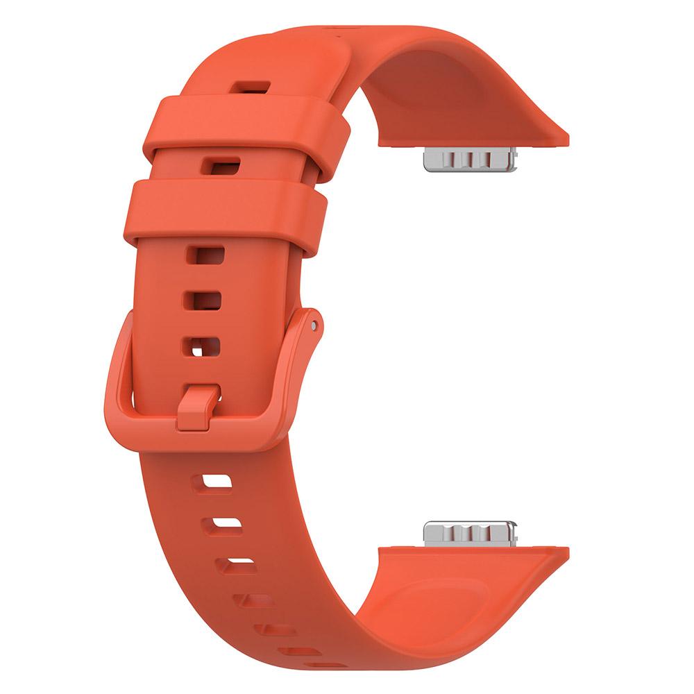 Für Huawei Uhr Fit 2 Silikon Armband Armband Für Huawei Uhr Fit2 Aktive Uhr Band Correa For Huawei Watch Fit 2 rot/orange